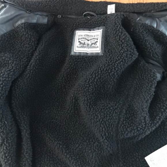 Levi’s shearling and faux leather jacket - Picture 12 of 16